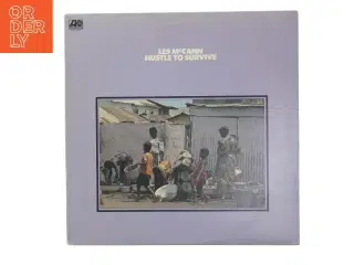 Les McCann Hustle to Survive LP fra Atlantic Records