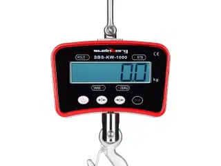Kranvægt – 1000 kg / 0,2 kg – LCD – digital