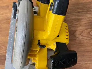 DeWalt akku rundsav DSC570 - næsten ikke brugt