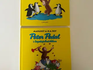 Peter pedal bøger 2 stk 100 kr