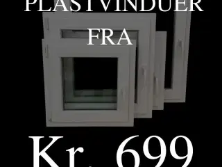 Ny plast dør H 195
