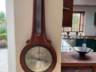 Antik engelsk kviksølvsbarometer