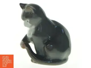 B&G Porcelænsfigur af kat (str. 11 cm)
