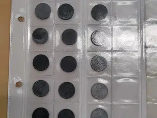 23 forskellige danske 1 ører