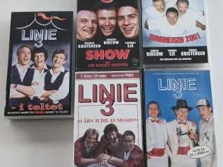 VHS - Linie 3 - 5 stk.  bånd