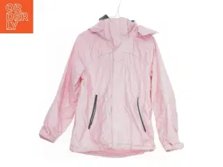 Lyserød vindjakke med hætte fra H&M (str. 128)