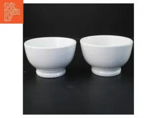 Pillivuyt Hvide keramikskåle (str. Ø 13,5x8 cm)