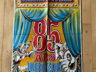 Cirkus Benneweis jubilæumsplakat 