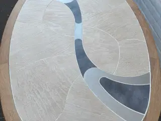 Sofabord i egetræ