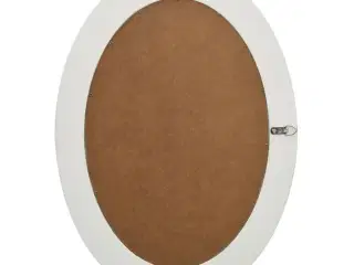 Vægspejl 50x70 cm barokstil hvid
