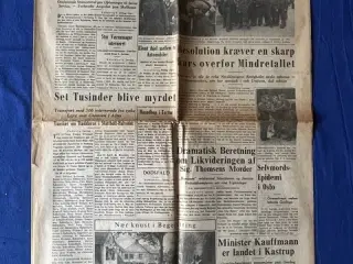 Avis - Sønderjyden - 12. Maj 1945 - Engelske tropper i Sønderjylland !