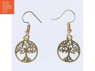 Livets træ øreringe (str. 3,5 cm)