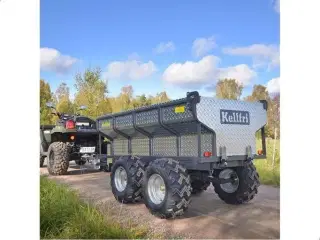 Kellfri - ATV Tipvogn - 1.420 kg med elhydraulisk tipning