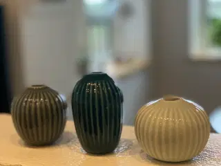Miniature vaser fra Kahler