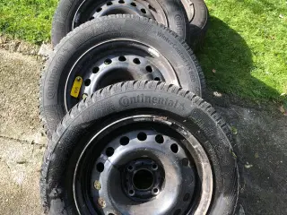 Vinterdæk på stålfælge