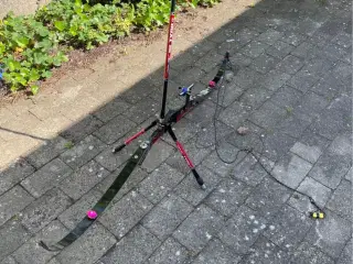 Recurve bue med alt i udstyr