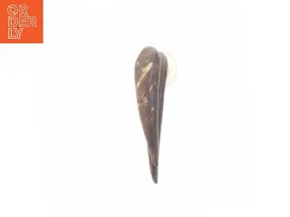 Hornformede øreringe (str. 3,5 cm)