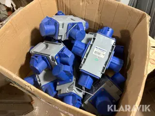 CEE split 230V Malmberg 9 styks