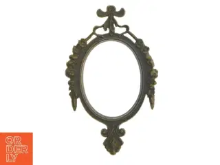 Dekorativ ramme i messing (str. 16,5 cm)