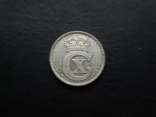 25 øre 1917 sølv flot