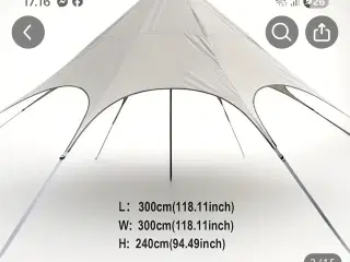 Have pavillion fritstående 