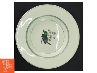 Hjertegræs Porcelænstallerken med insektmotiv fra Royal Copenhagen (str. 21,5 cm)