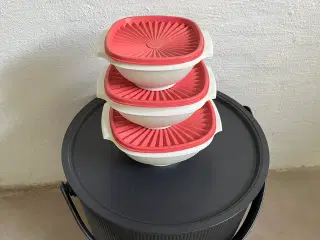 Tupperware skåle med kliklåg