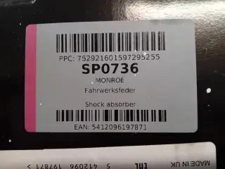Bag fjedrer til en Volvo 140