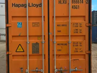 40 fods HC Container - ( Står på Sjælland )