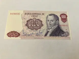 100 Pesos Chile 1984