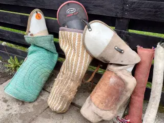 Bide udstyr til konkurrence hunde
