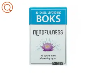 Mindfulnesss - 30 dages udfordringsboks (str. 17 x 11 cm)