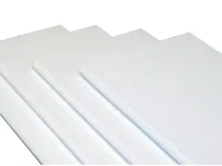 6 stk. Hylde M-design 100x20x1,50 cm. – Hvid