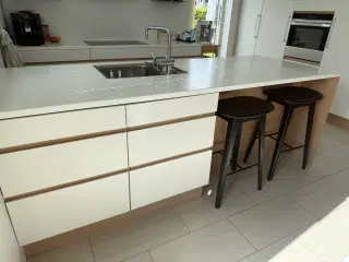 Bordplade Corian CoreTop Hvid INCL VASK