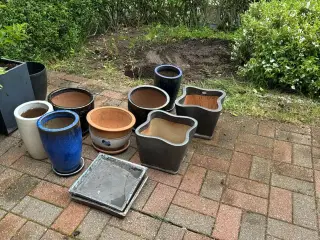 Havekrukker i keramik