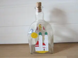 Flot  tysk dramflaske af Anton Riemerschmid