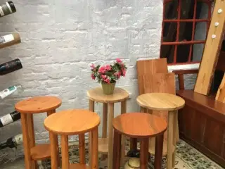 Blomsterstander, natbord, kaffebord