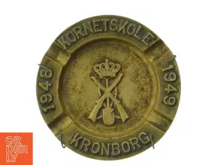 Kornetskole 1948-1949 dekorativ platte (str. Ø. 11,5 cm)