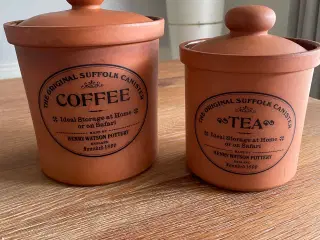 Henry Watson pottery til Te og Kaffe