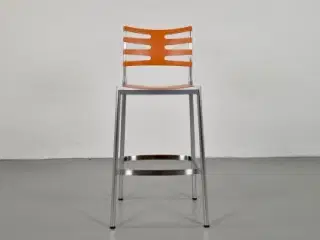Fritz hansen/kasper salto barstol model ice i orange