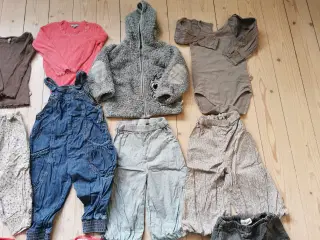 Pigetøjpakke str 92 - 24 dele