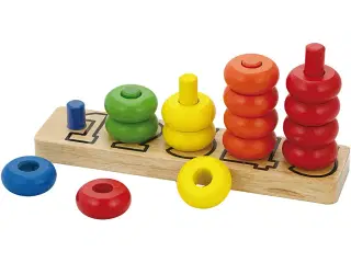 VIGA Tællebræt - Lær at tælle og stable