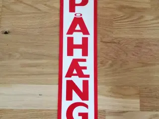 Påhængsskilte