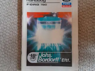 Ford 7810 Instruktionsbog 