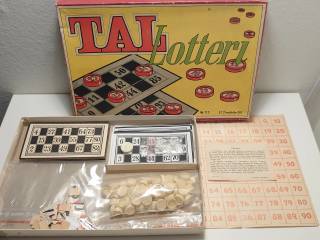 Tal Lotteri fra Drechsler. Spil CD 120. Før 1948