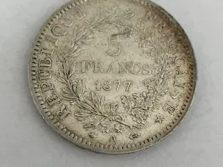 5 Francs France 1877 A