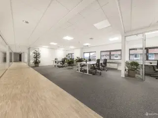 Kontorlejemål på 612 m²