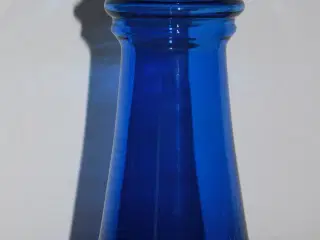 Holmegaard Harmony vase, blå, mellem