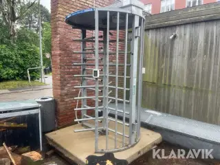 Karrusel til byggeplads Heras på beton fod