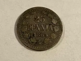 25 Pennia 1865 Finland